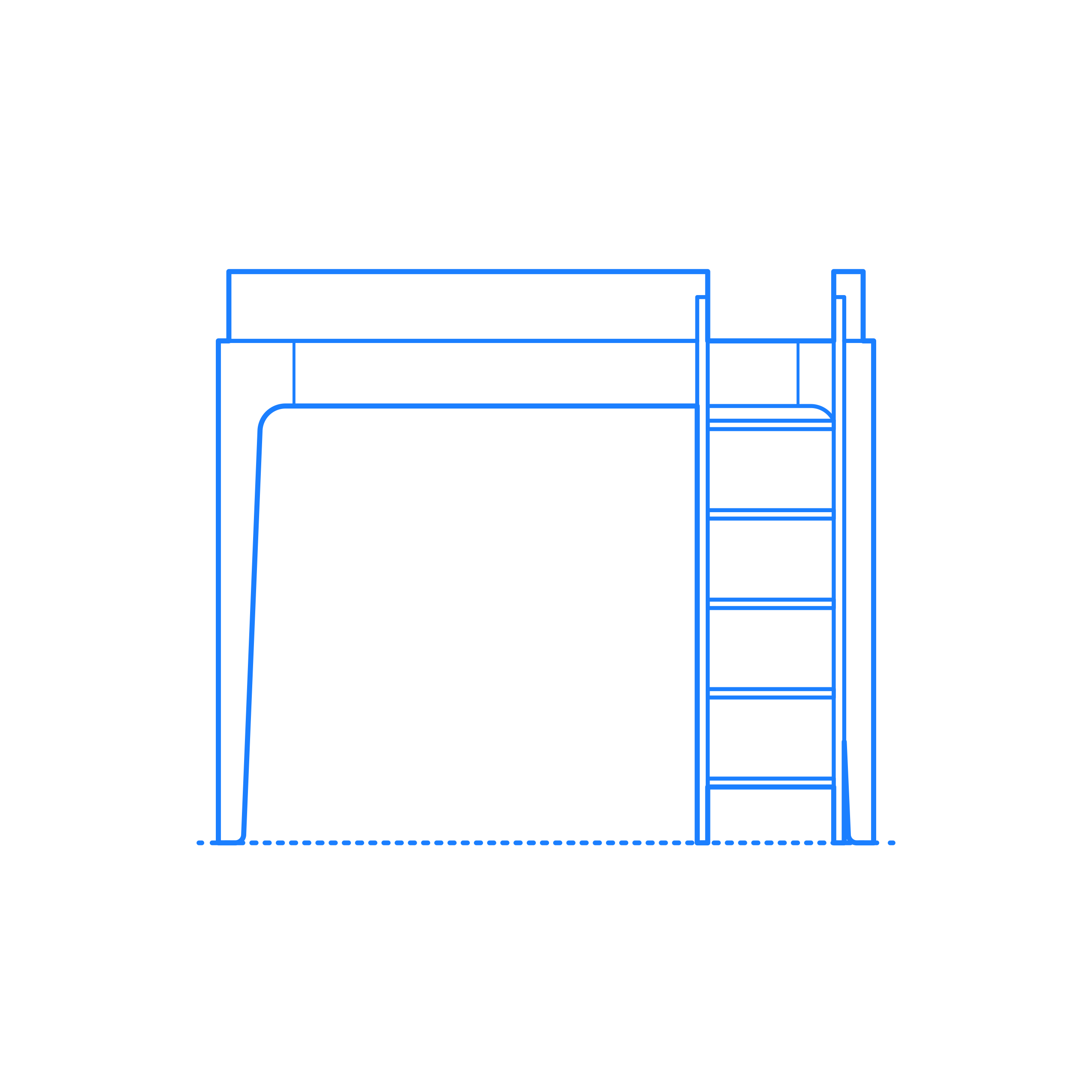 Furniture Bunk Beds Loft Beds Perch Loft Bed Tracing Svg Vector Free Vectors